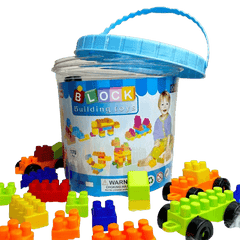 170 Pieces Building Blocks Bucket - Little Explorers