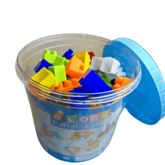 170 Pieces Building Blocks Bucket - Little Explorers