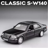 Classic S-W140 Model Car - 1:24 Scale