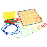 Creative Wooden Nail Board Puzzle - Little Explorers