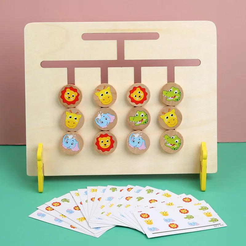 Four Color Logic Puzzle - Little Explorers