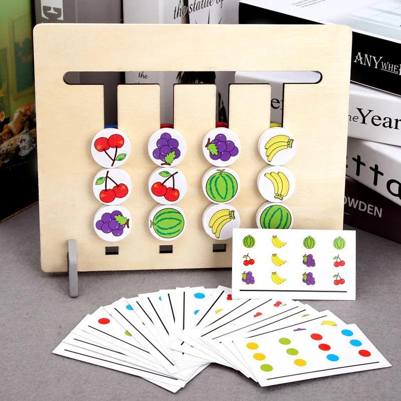 Four Color Logic Puzzle - Little Explorers