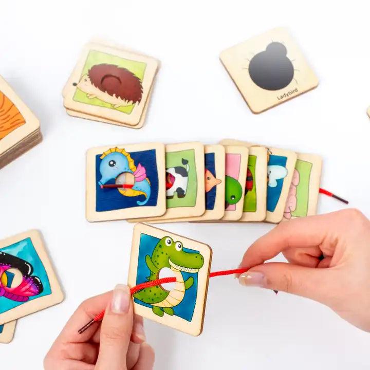 Find the Shadow: Animal Matching Jigsaw Puzzle - Little Explorers