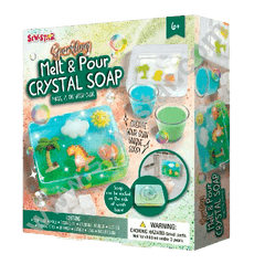 Sparkling Melt & Pour Crystal Soap Kit - Little Explorers