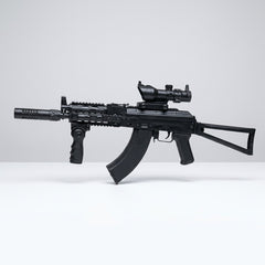 AK 47 16X Scope Gel Blaster - Black Tactical Grip