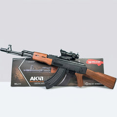 AK 47 16X Scope Gel Blaster - Wood Finish