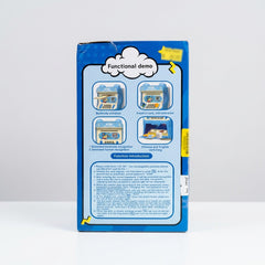 Full front of the box with the Deposit Machines logo and "Come and Save Money" artwork