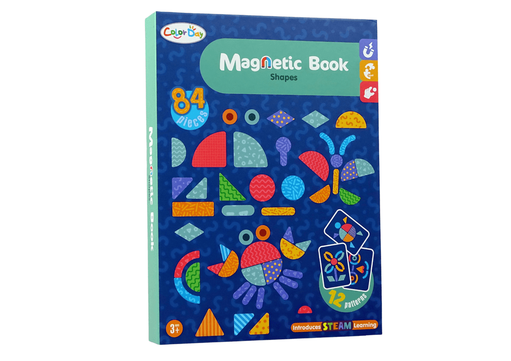 Magnetic Shapes Puzzle Book - Little Explorers