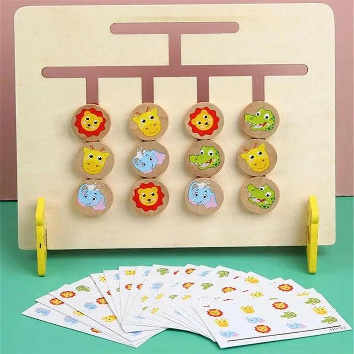 Four Color Logic Puzzle - Little Explorers