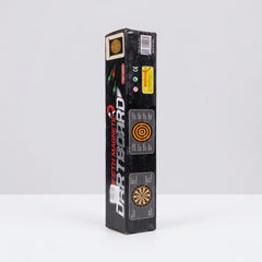 Box back panel showing the scoring for both faces and the choking-hazard warning