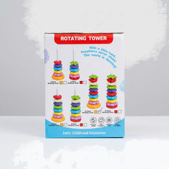 Box side panel with the Rotating Tower name