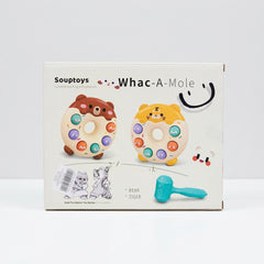 Box back showing the bear and the tiger versions side by side