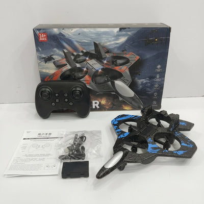 RC Flying Fighter Jet Drone — Camo Design - product photo