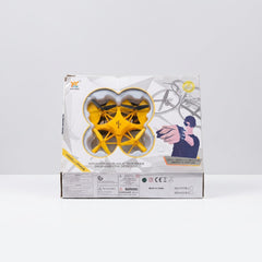 Box side panel with the warning and attention blocks, the choking hazard notice and NO.HY278
