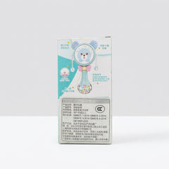 Box back panel showing the bead dome, the teether ears and the Chinese specification block