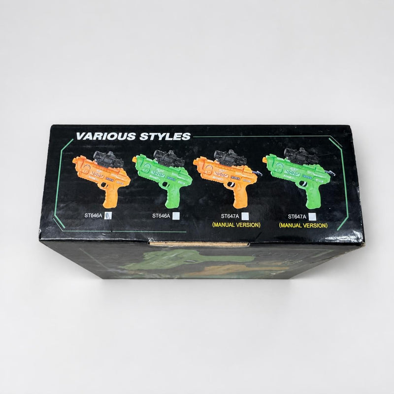 Box panel headed Various Styles showing the four ST646A and ST647A colourways