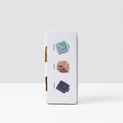 Box front with the 6m+ badge, the ring tower and the six numbered blocks
