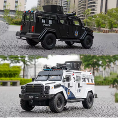 Armored Police Truck - 1:24 Scale