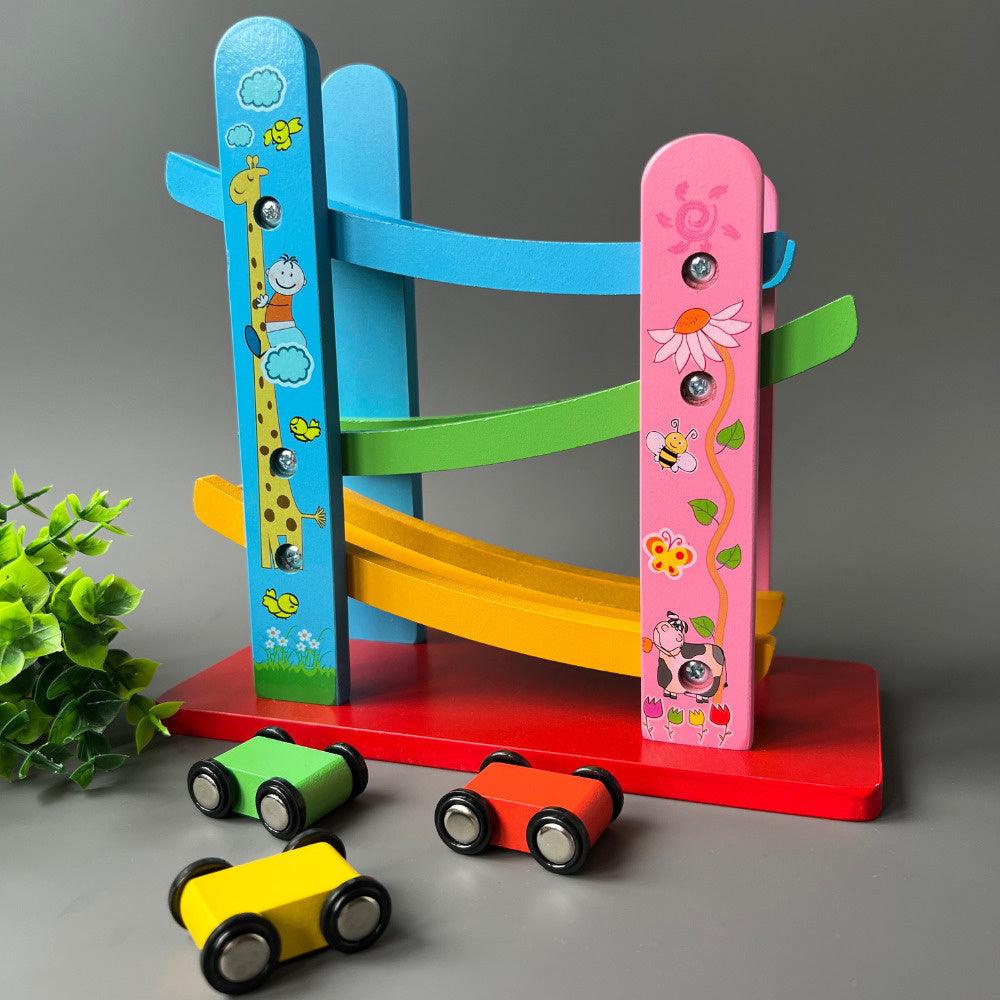 Wooden Car Ramp Racer – Little Explorers