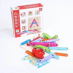 Wooden Changeable Collage Set - Little Explorers