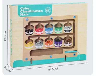 Magnetic Wooden Maze - Little Explorers