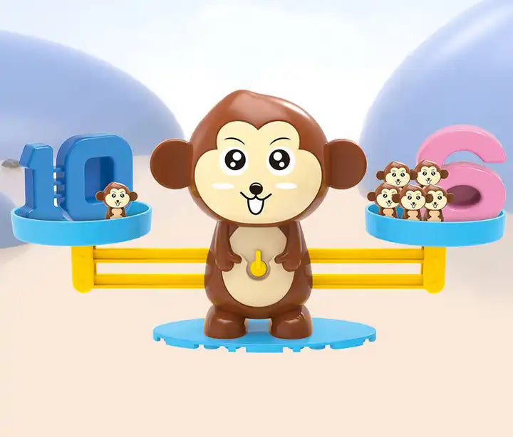 Monkey Balance Game Fun Math Learning Tool Little Explorers