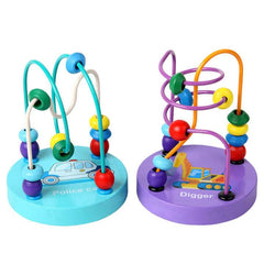 Wooden Animal-Themed Bead Maze Toy - Little Explorers