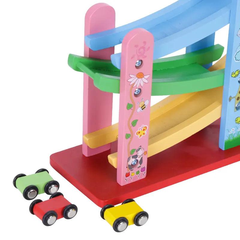 Wooden Car Ramp Racer – Little Explorers