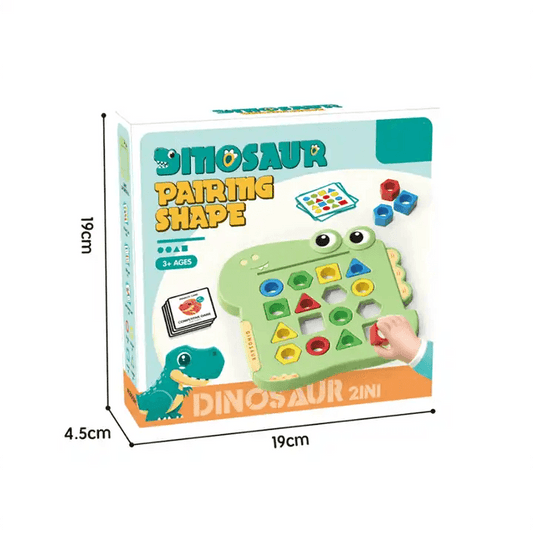 Dinosaur Pairing Shape - Little Explorers