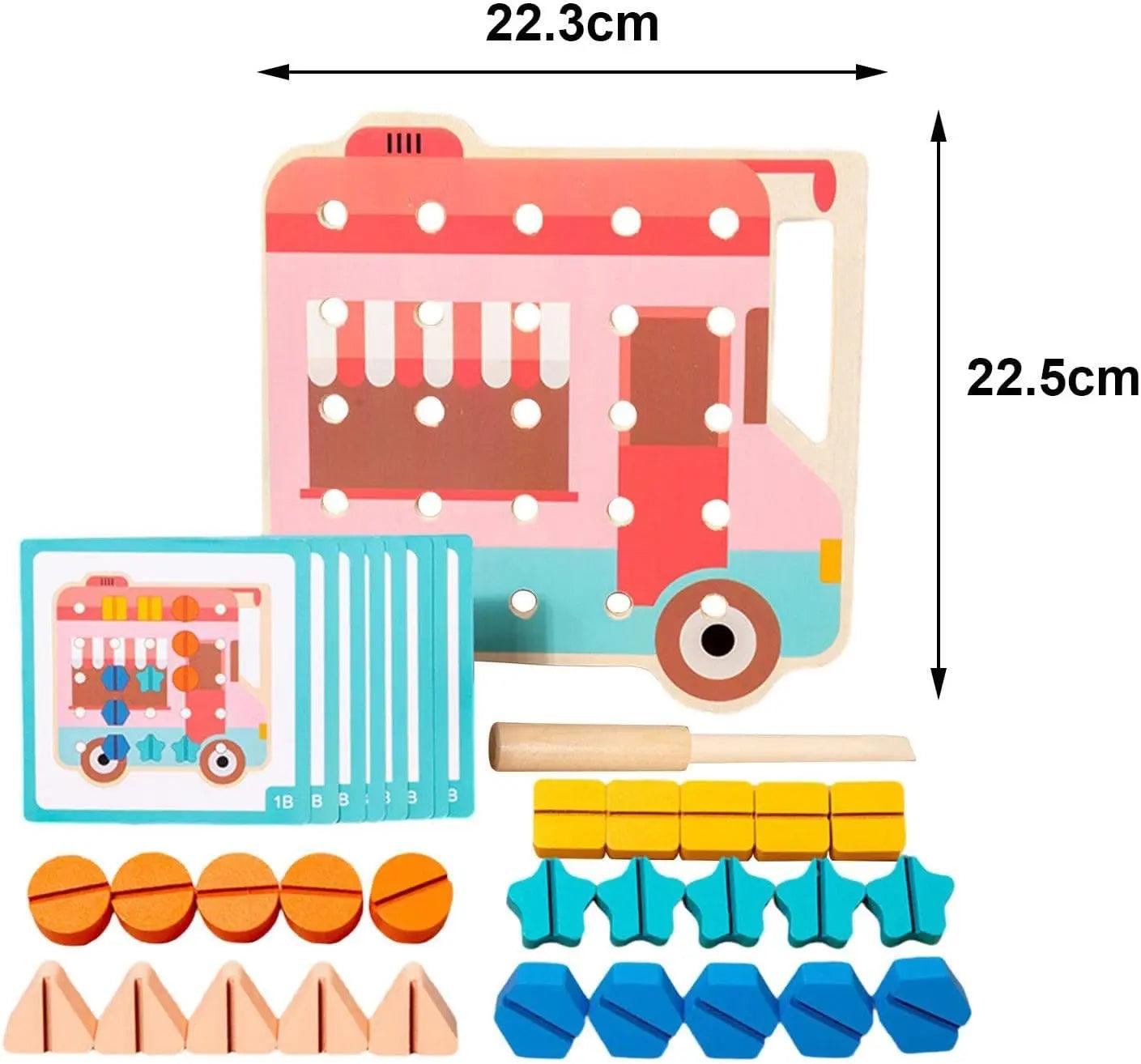 Shape Screw Game - Little Explorers