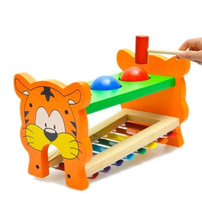 Musical Tiger Activity Bench - Little Explorers
