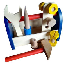 Wooden Builder's Toolbox Set - Little Explorers