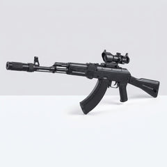 AK 47 16X Scope Gel Blaster - Black Folding Stock