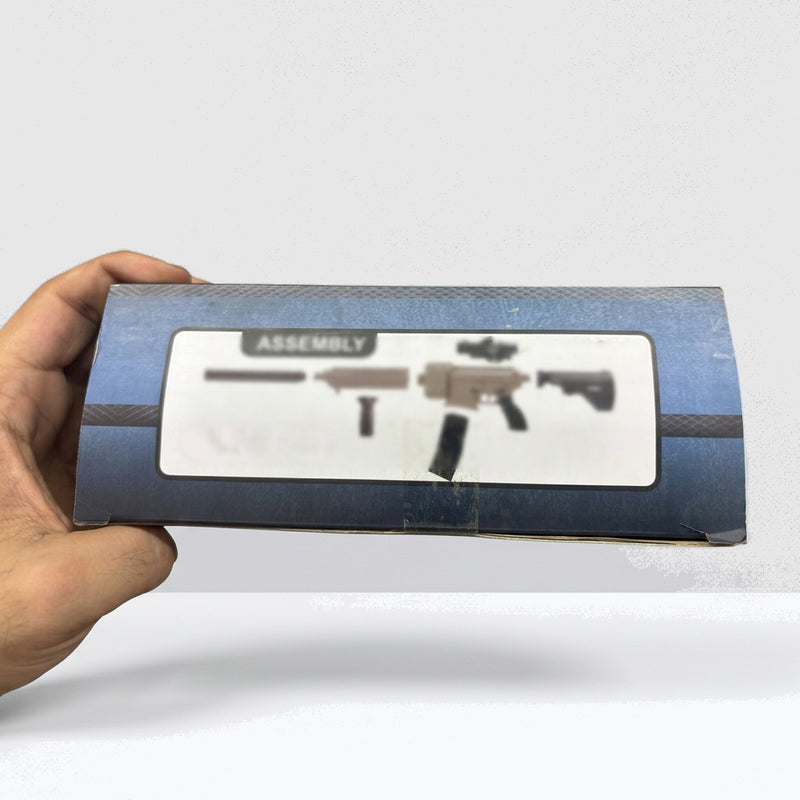 The off/on switch and the rechargeable battery that powers it