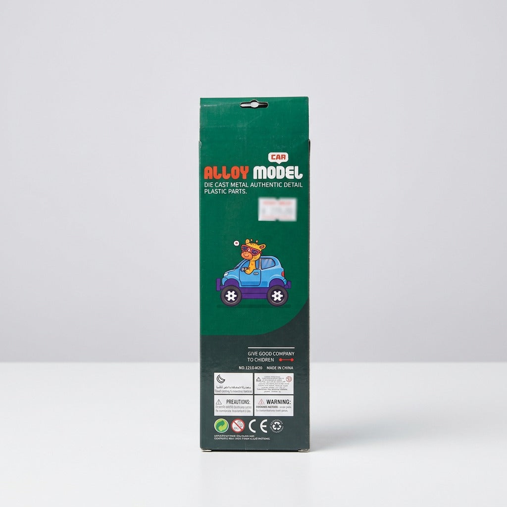 Back of the card showing the item number, the choking-hazard warning and the country of origin