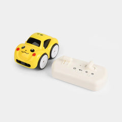 Magic Induction RC Car - Follow Mode, Yellow Smiley Face