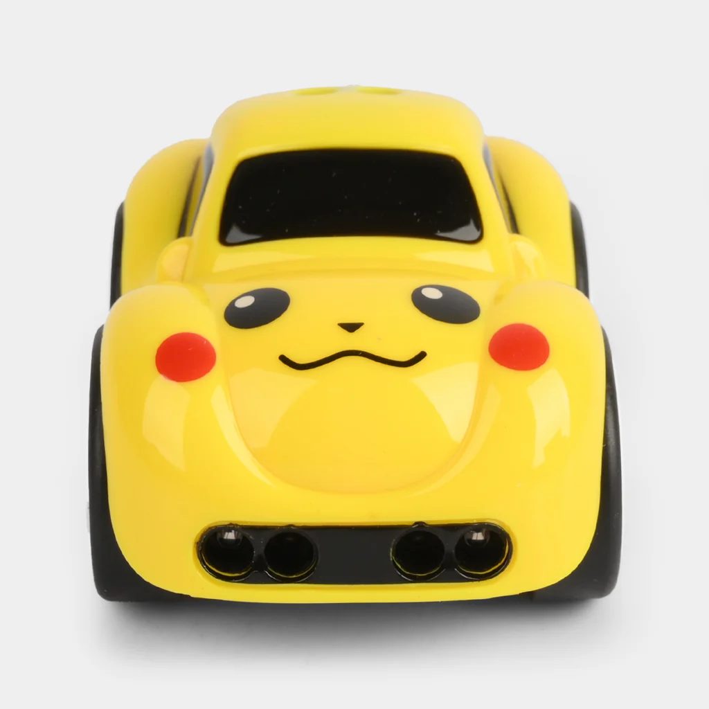 Magic Induction RC Car - Follow Mode, Yellow Smiley Face