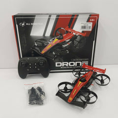 Drone box front with the DRONE logo, Record Every Flight tagline and 14+ age mark