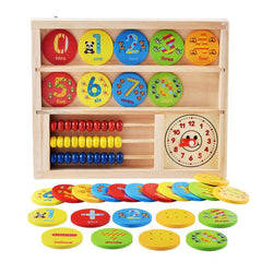 Multifunctional Wooden Learning Box - Little Explorers