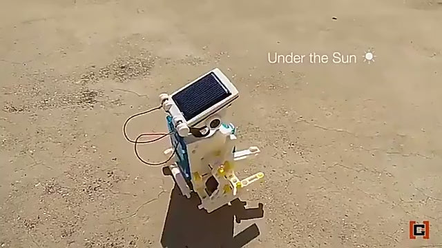 13-in-1 Educational Solar Robot Kit