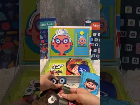 Magnetic Role-Play Puzzle Book