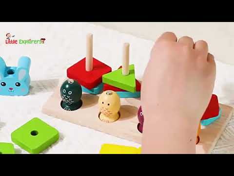 Wooden Fishing Game