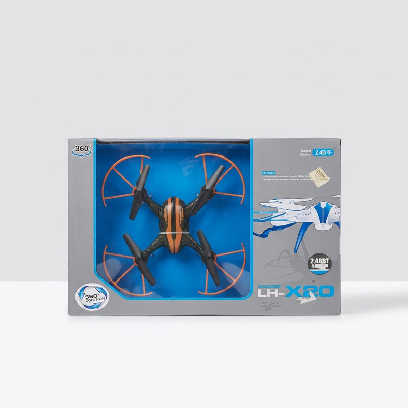 Box front artwork showing the LH-X20 in both its orange and white/blue colourways