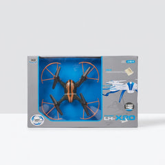 Box front artwork showing the LH-X20 in both its orange and white/blue colourways