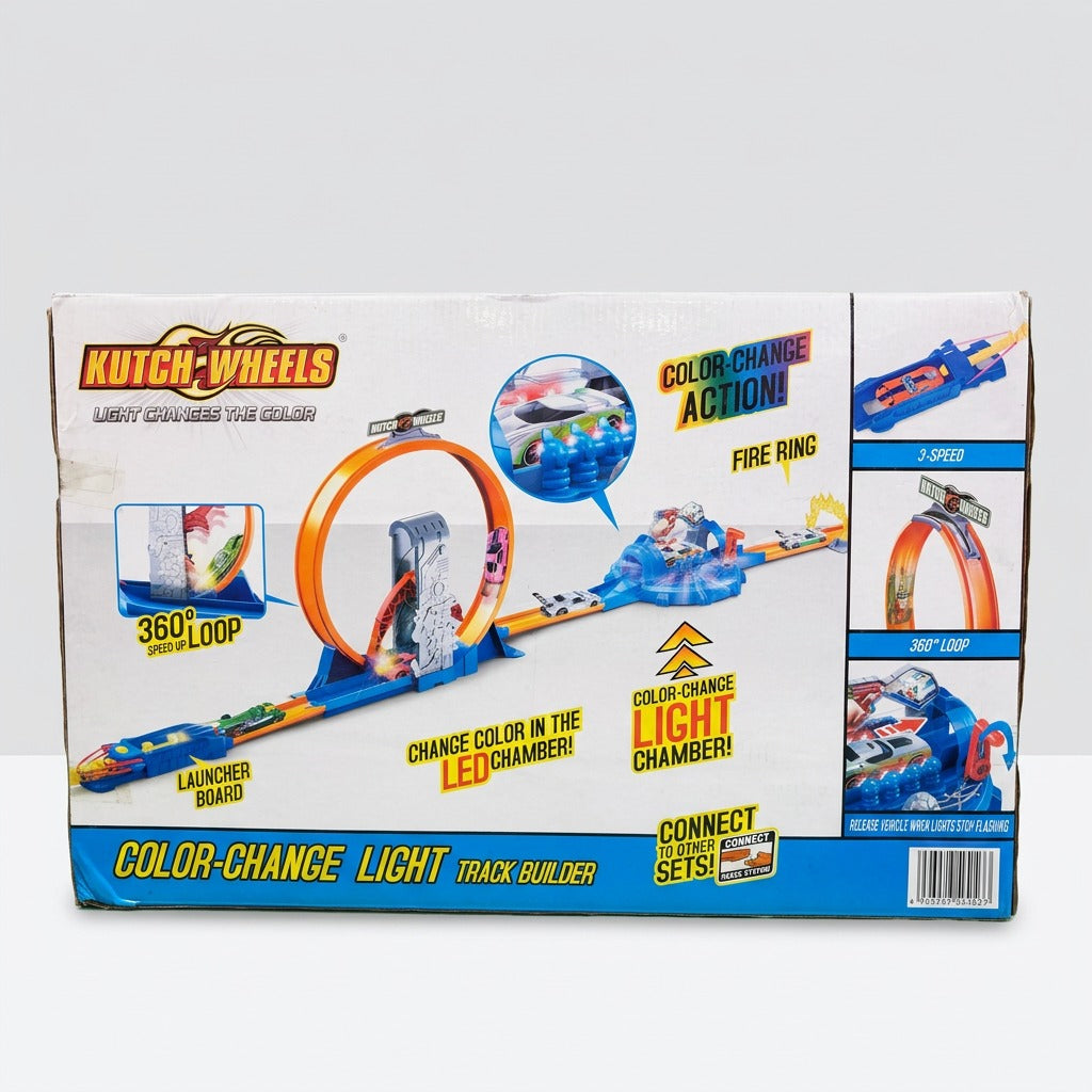 Close-up of the box showing the 360 Speed Up Loop and the shop price sticker