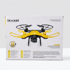 Close-up of the price sticker reading R/C Drone, Rs. 13,545, with the Sky Drone panel