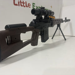 Electric Toy Sniper Rifle - Scope & Bipod