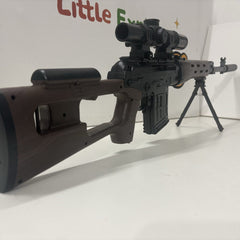Electric Toy Sniper Rifle - Scope & Bipod