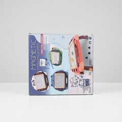 Close-up of the box back with the shop price sticker reading PRACTICE SLIDE DRAWING BOARD CJ6005, Rs. 2,029.60
