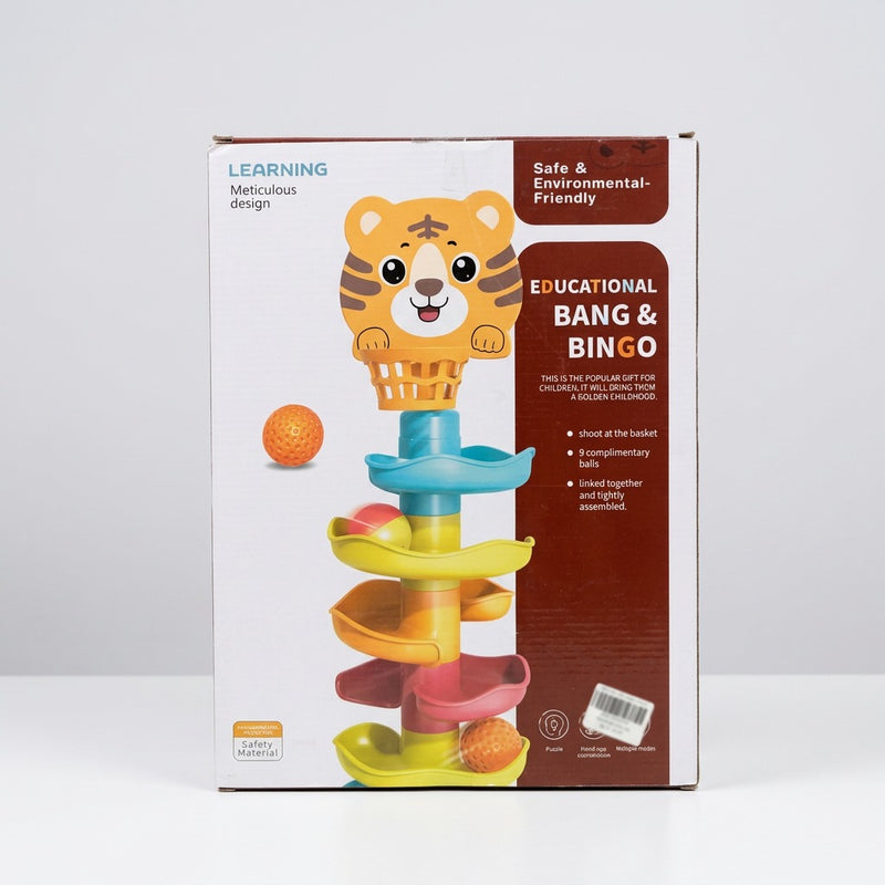Box side panel printed Function, Shoot at the basket, Smooth Track